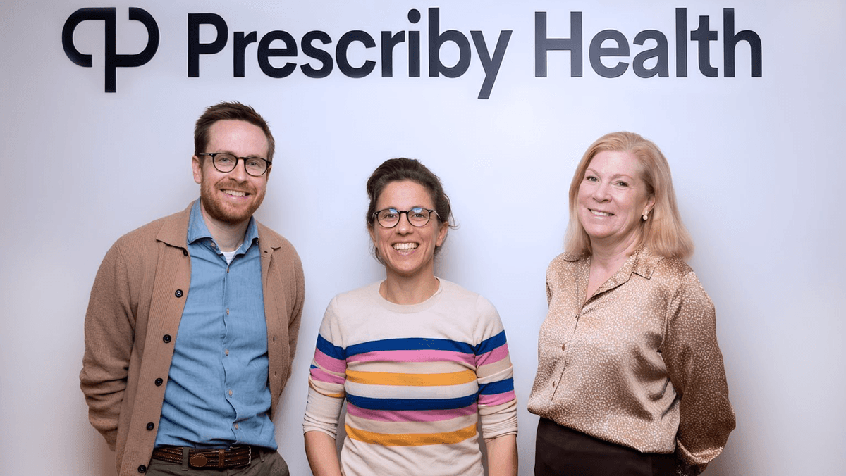 Dr. David Kispert, Dr. Jennifer Monti, and Christina Solak-Goodwin of Prescriby Health's South Portland, Maine clinic.