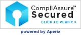 CompliAssure Secured seal, powered by Aperia